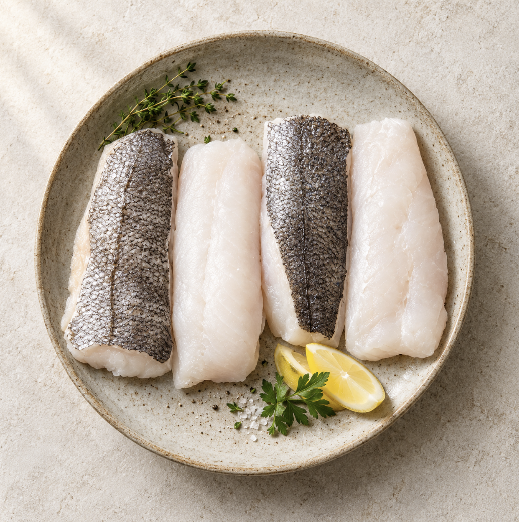 Hake Loins | Skin-on | Prime-cut | 850g