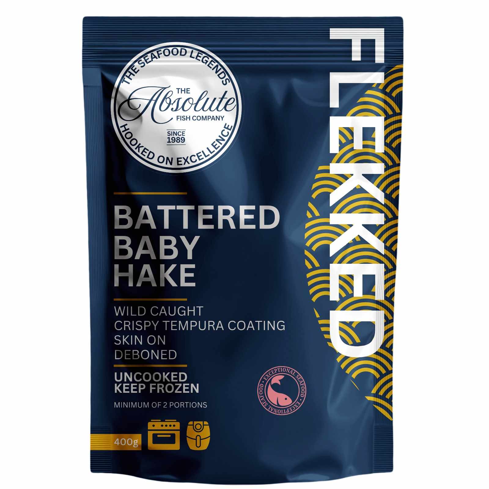 Battered Baby Hake | 400g