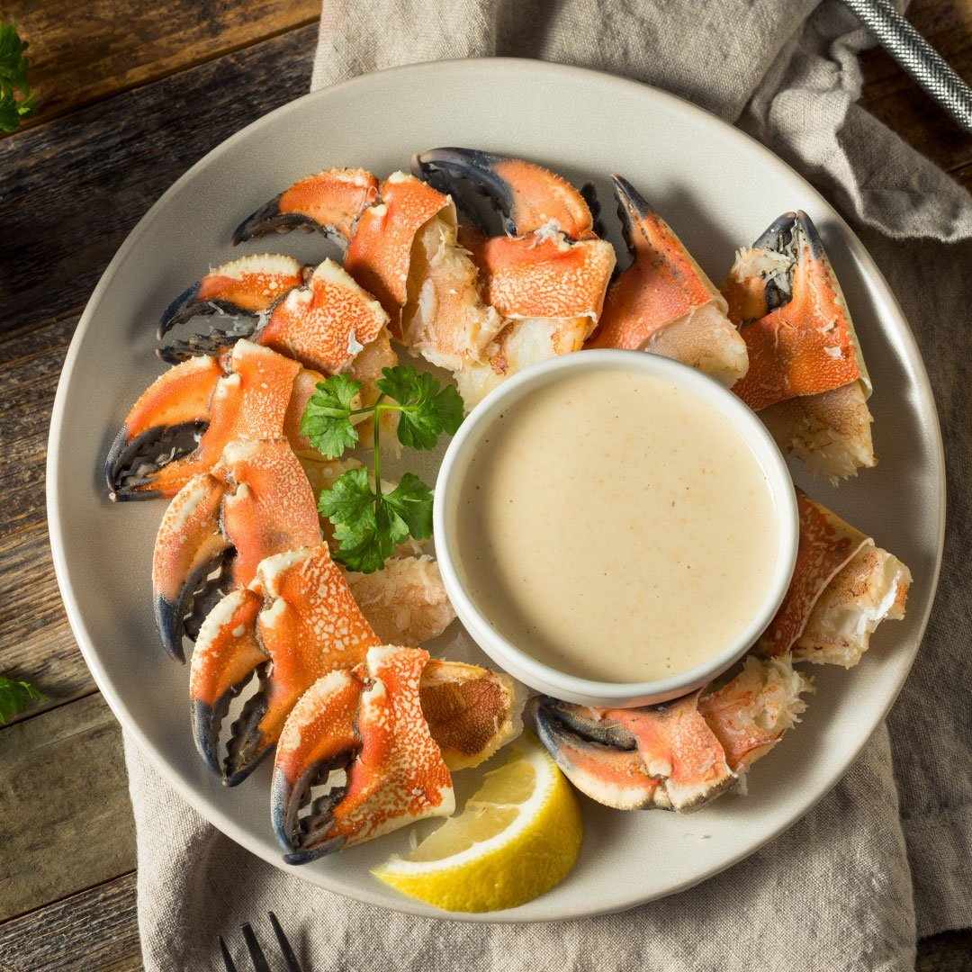 Atlantic Golden Crab Claws | 500g