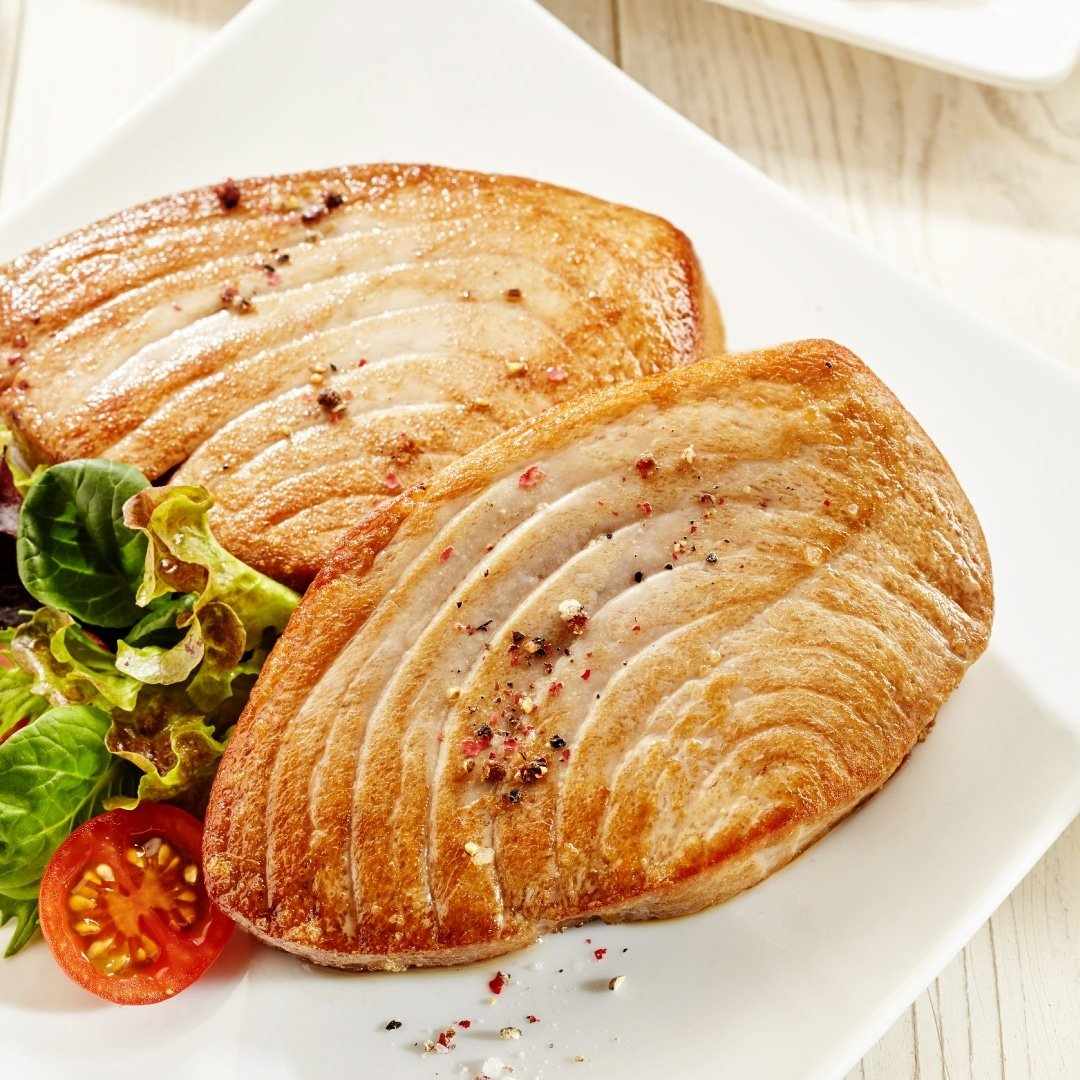 3 Tuna Searing Steaks